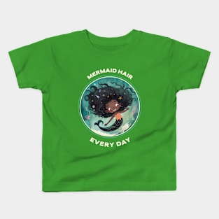 Mermaid Hair Kids T-Shirt